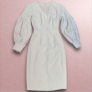 RACHEL PARCELL Pink Madison Avenue Dress Long Sleeve Puff Sleeve Women’s XXS